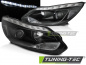 Mobile Preview: LED Tagfahrlicht Design Scheinwerfer für Ford Focus MK3 3/5 Türer 11-14 schwarz